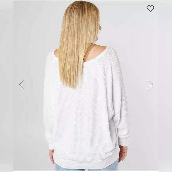 NWOT🔹️XS Free People Santa Clara Thermal Top - Picture 3 of 3